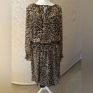 RACHEL Rachel Roy Leopard Print Dress